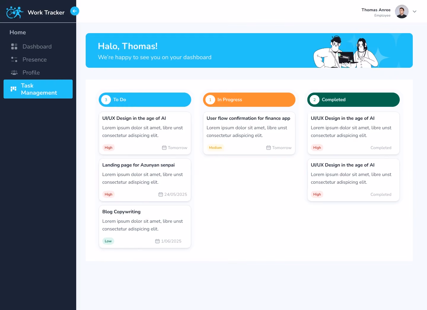 Worktracker – screenshot 3