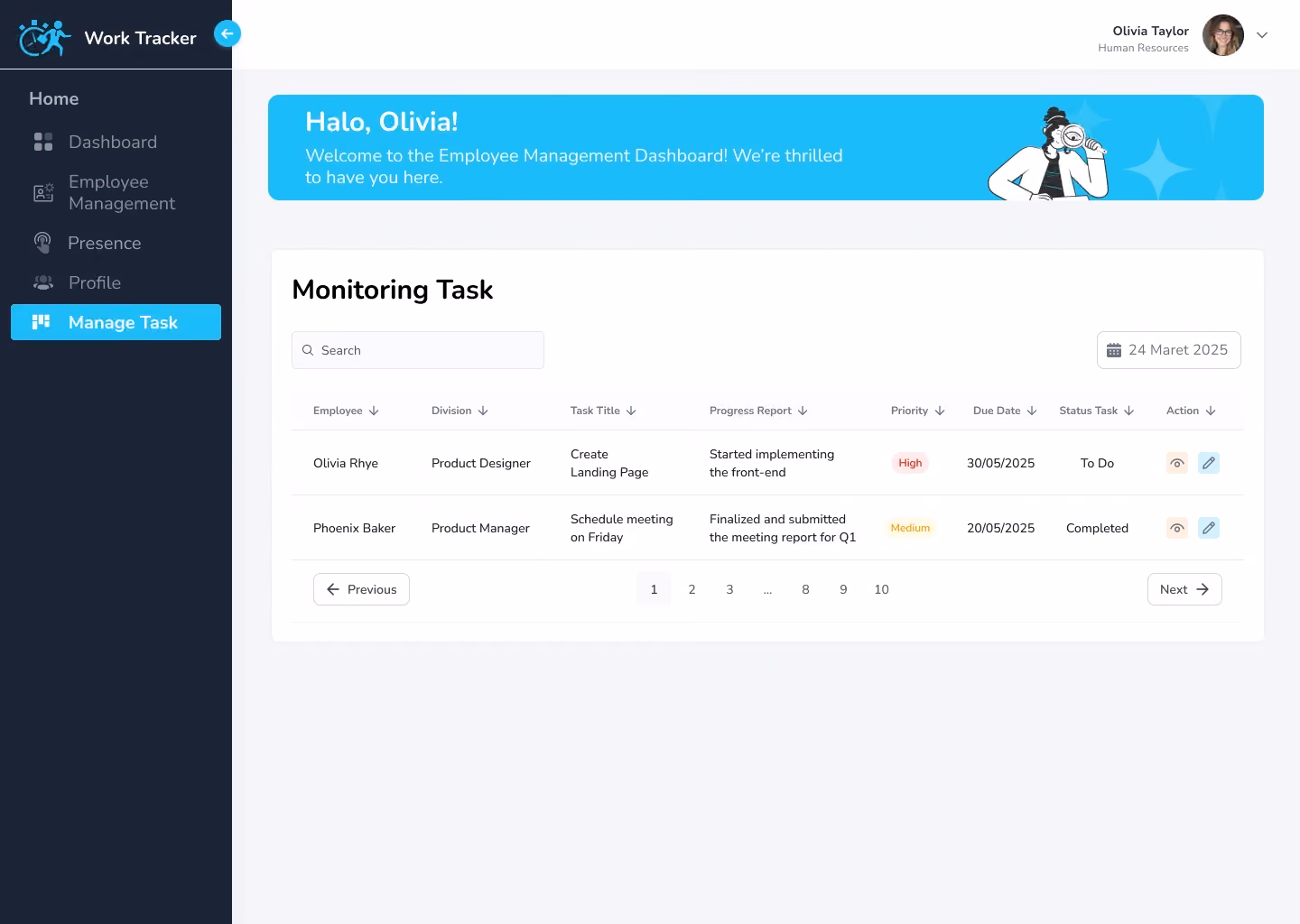 Worktracker – screenshot 4